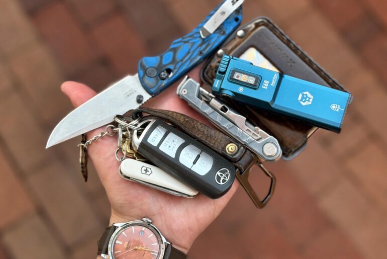 Anyone else have a pretty dialed in carry and only rotate out the knife?