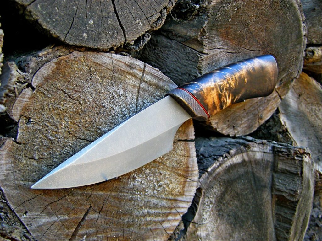 This is the knife I made.