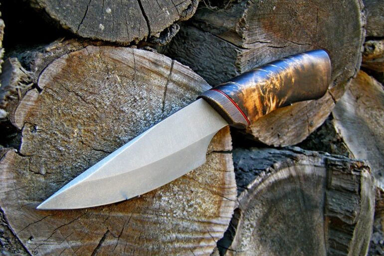 This is the knife I made.