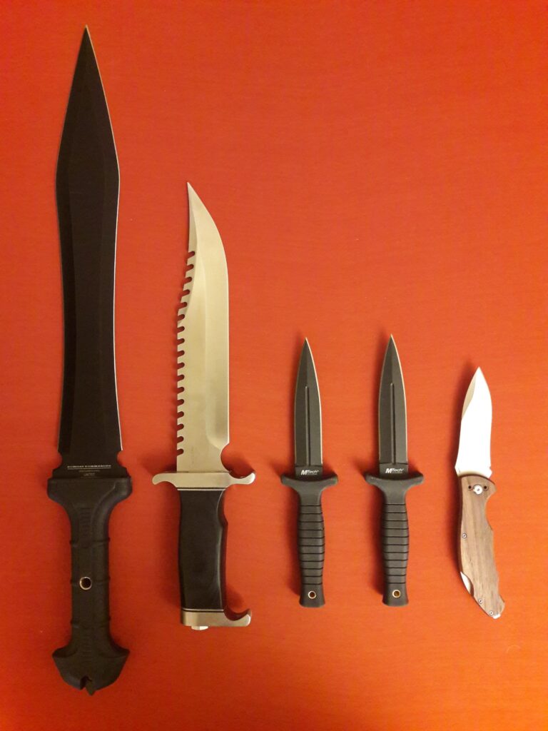 my small knife collection