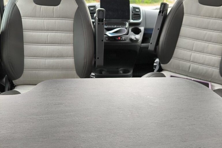 First time in a motorhome camping in France with my Viper Vale