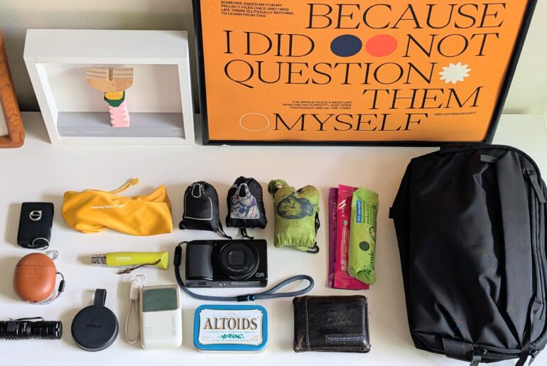 got a new bag, refreshed some items