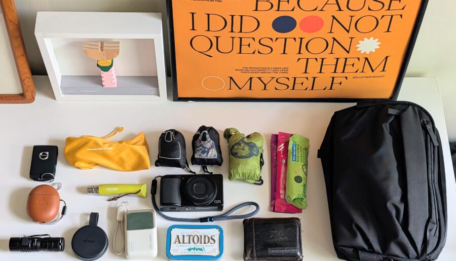 got a new bag, refreshed some items