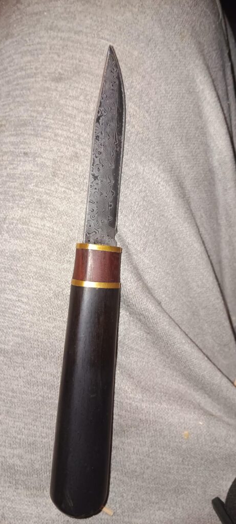 I dont know much about Damascus blades