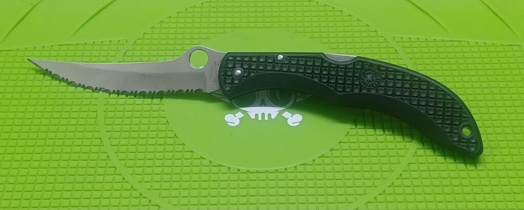 Old school Spyderco Clipit Catcherman