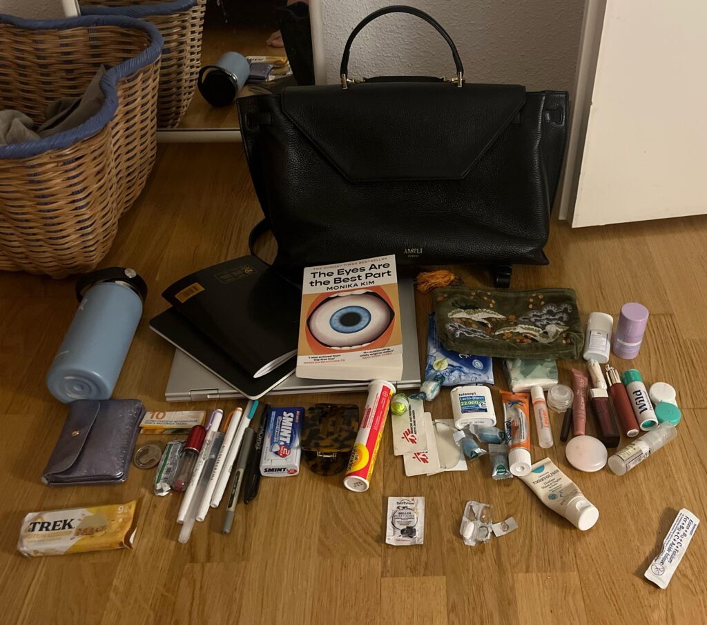 My bag when i pretend to be an adult - what can you tell me about me?