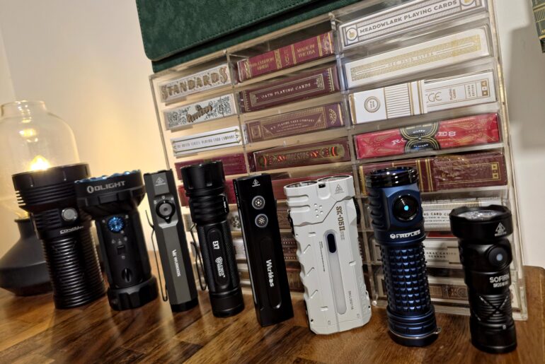 I used to think why would one collect flashlights, unless you have many arms. Look whos an octopus now?