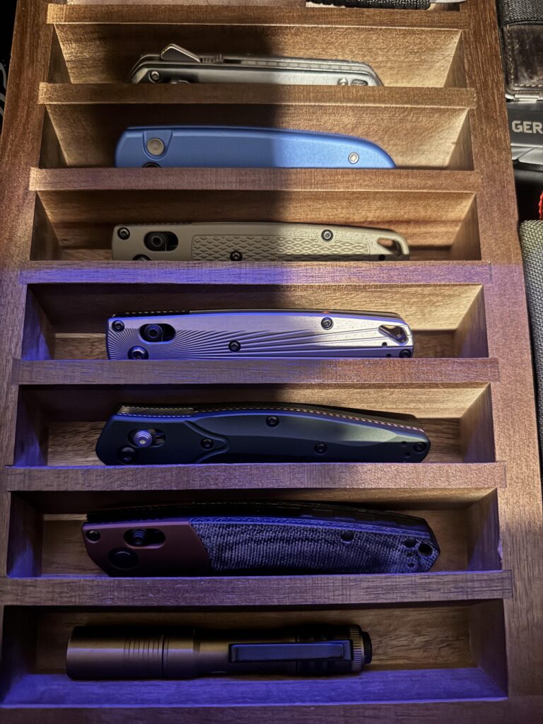 New little organizer for the rotation.