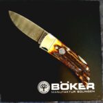 Boker Stag & Damascus Gentlemen's folder
