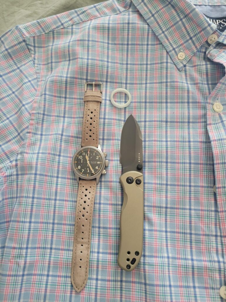 Off for some Easter Eve Festivities . . . Militado Chronograph and Kizer Drop Bear 2