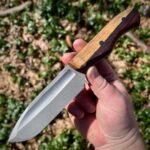 I would love your feedback on this hunting knife I made