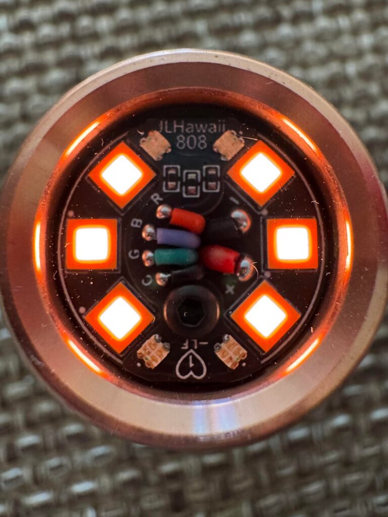 LD] Silver D3AA: FFL351A 1800K Rosy Mule - Copper Accents &