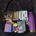 My bag for a solo coffee date