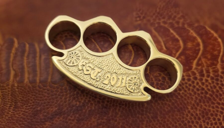 Custom EDC paper weight I made for my wife to carry. She’s comfortable shooting but still a bit leary to daily carry a pistol. Mace and pepper spray worry me a little bit with us having small kids that are always in her purse.