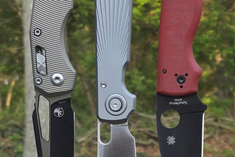 Pocket ✅ Happy Thursday! Haven't seen a PC yet so must be my turn! Microtech MSI, Vosteed Akita, & a sprint run Shaman in M390.. whatcha got