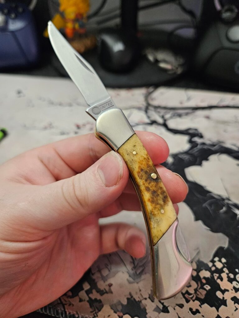 Just spent 2 and a half hours polishing and cleaning my late grandfather's pocket knife. Anyone familiar with the brand?