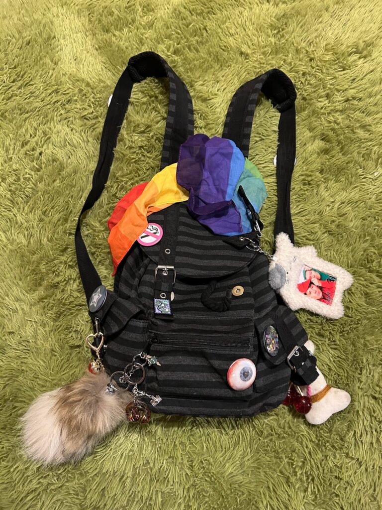 what does backpack and contents say about me?