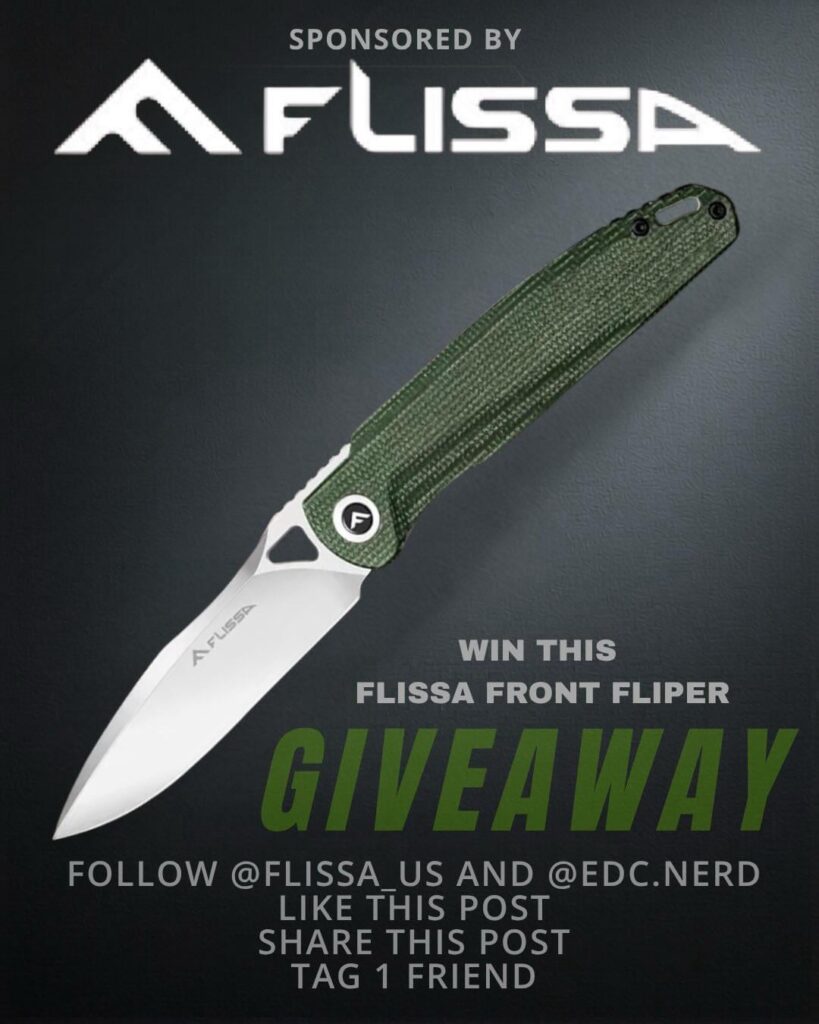 Flissa Knife Giveaway !!