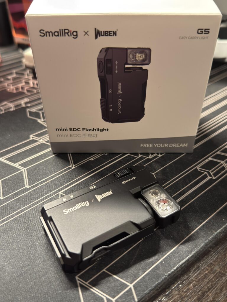 [NLD] smallrig x wuben mini edc flashlight