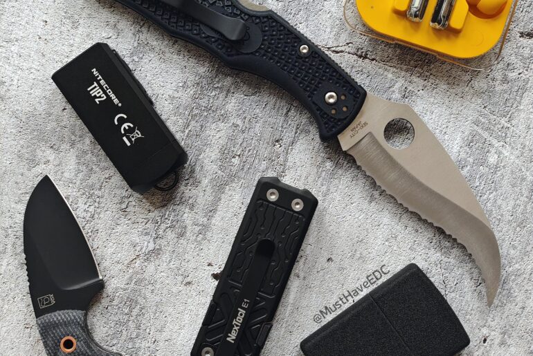 An all-black EDC benefits from a pop of color. What color is predominant in your EDC?