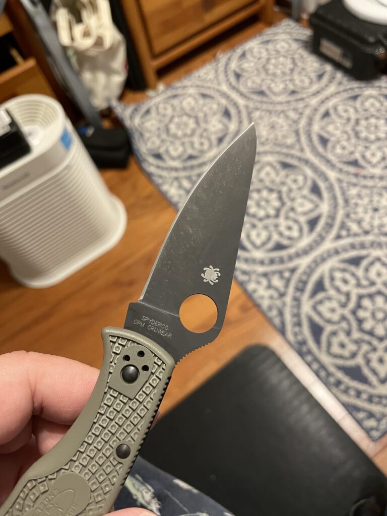Weird Spots on Cruwear Blade