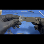 RailLock folding knife assembly