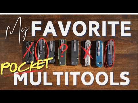 The best "pocket" multitools (without pliers)