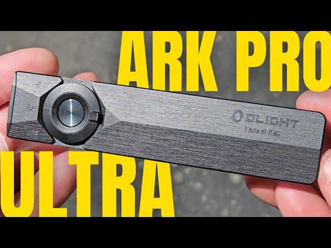 Olight Ark Pro Ultra Onyx Black Review: 1700LM Flat EDC