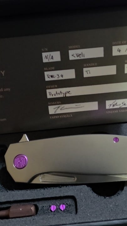 NKD Prototype Hog House Knives <Veli!