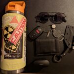 Rag & Bone sunglasses, C1151 Ccanku Fixed Blade, Fossil Wallet, Sony WF-1000XM4, Yeti, Toyota