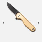 Reccs for a 3-4 inch, metal handle drop point edc folder like this? Simple, durable, and that will patina well? $150 or less? Stonewash, silver, titanium, brass, doesn’t matter.