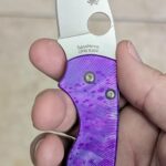 NSD, Ripp's Garage Tech, Purple, Spyderco Lil Native