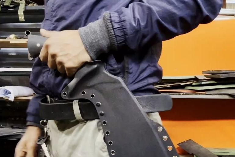 Trying out a new sheath design the snap is satisfying. What’s your experience with Kydex sheaths?