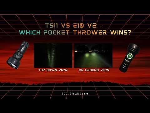 I have been looking for this comparison. Not my Video "TS11 vs E10 V2 – Which Pocket Thrower Wins?"
