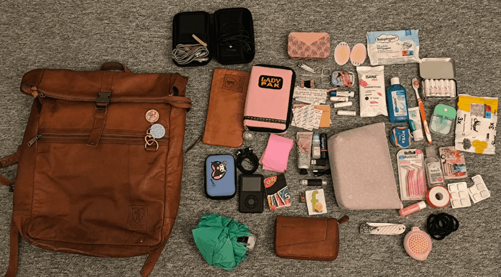 Curious about the vibe I give off based on my backpack :))