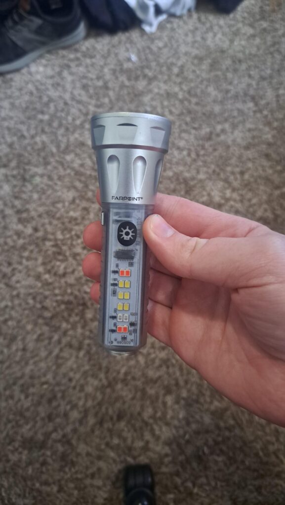 Just bought this flashlight for 5$ while filling up my tank