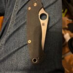 My Lightly Customized Spyderco Paramilitary 2 Left Hand Variant