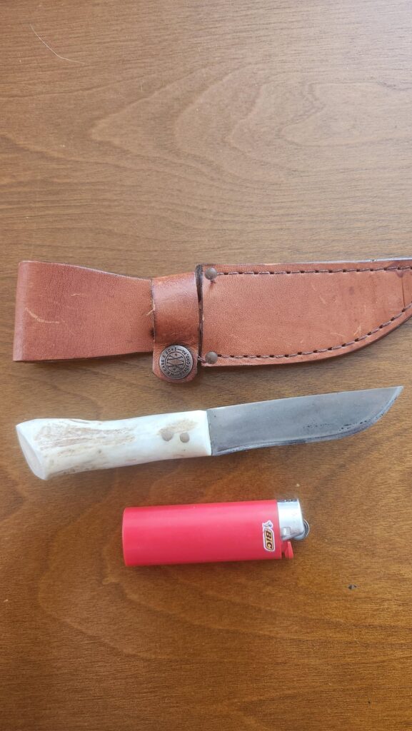 Can anyone tell me about this unmarked knife?