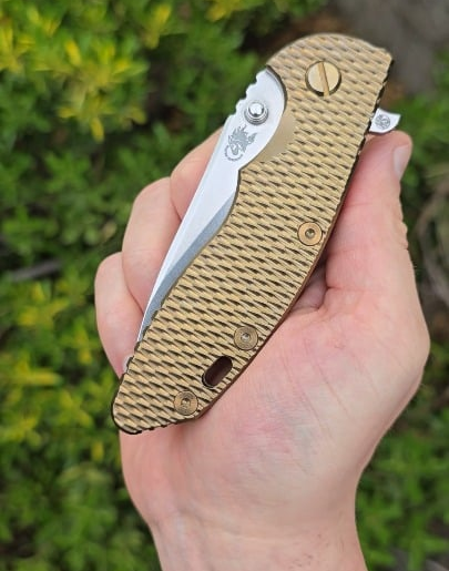 Bronze Ti Build, Skinny Hollow Slicer