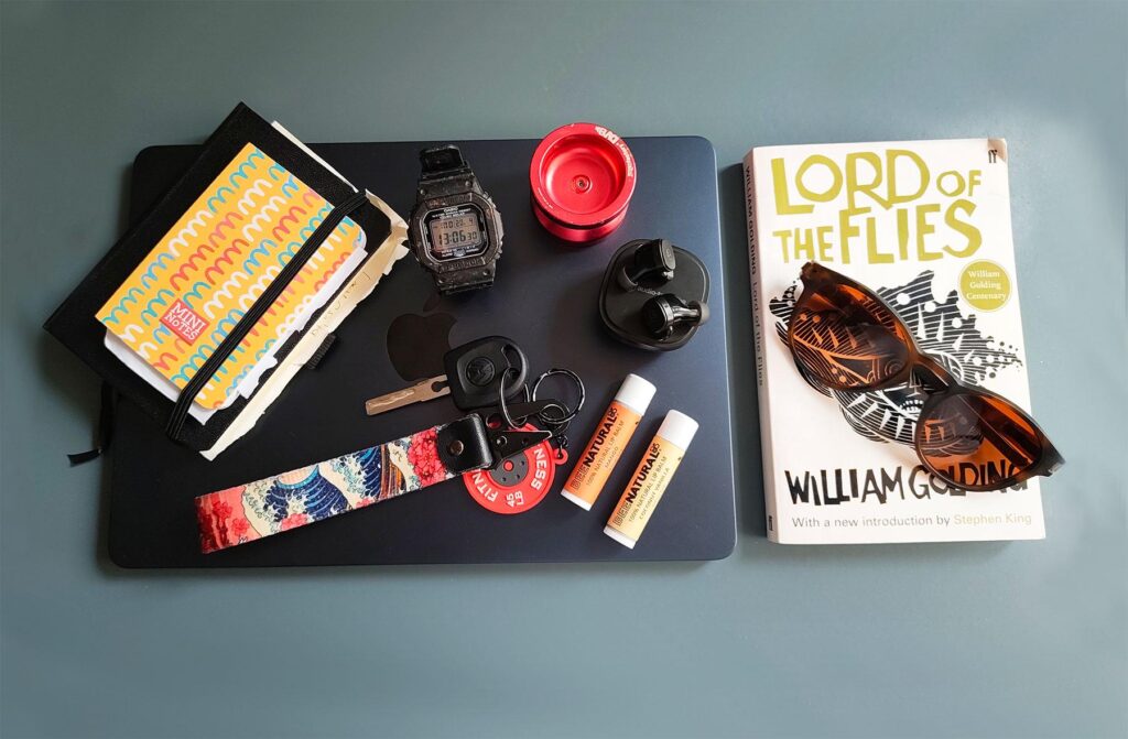 Freelance brand designer EDC essentials