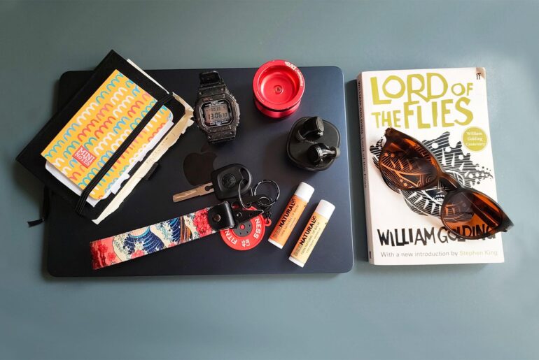 Freelance brand designer EDC essentials