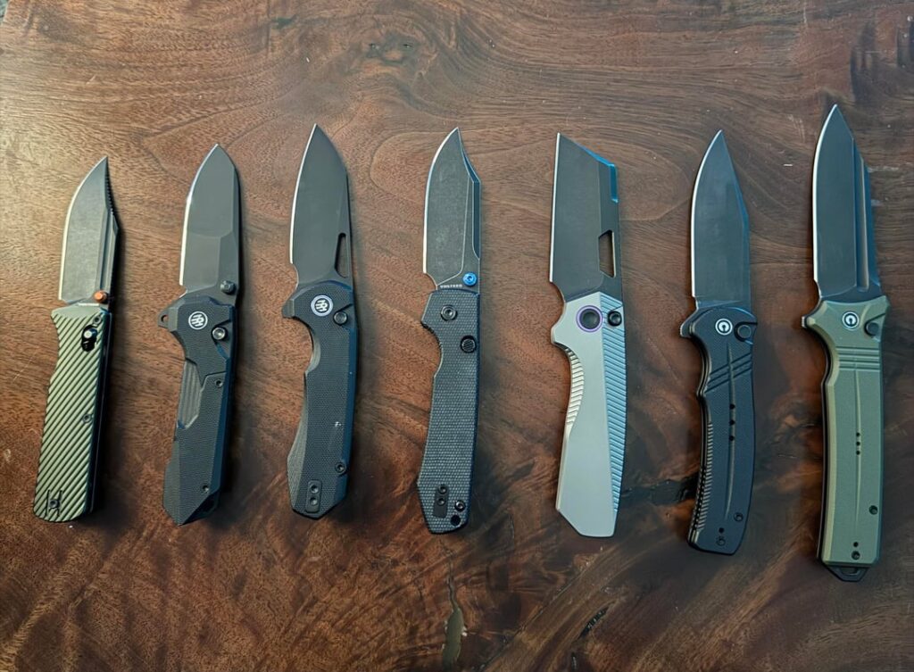 Started collecting in January. Now I can run a different blade each day of the week!