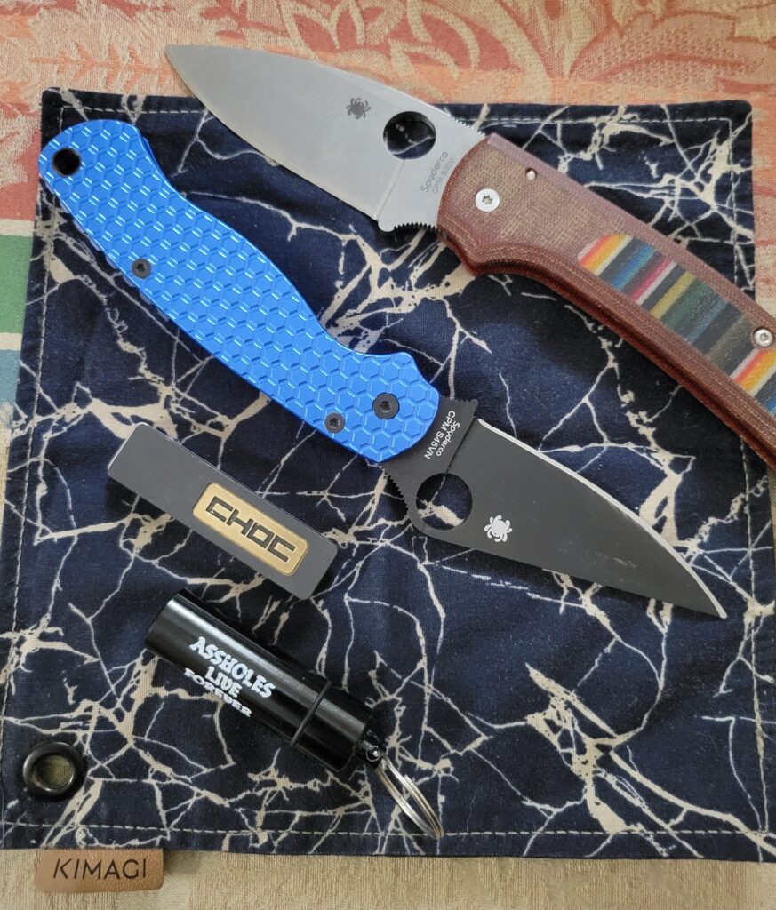 Pocket dump; heavy on the Spyders today