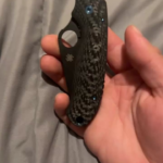 First time modding my spyderco