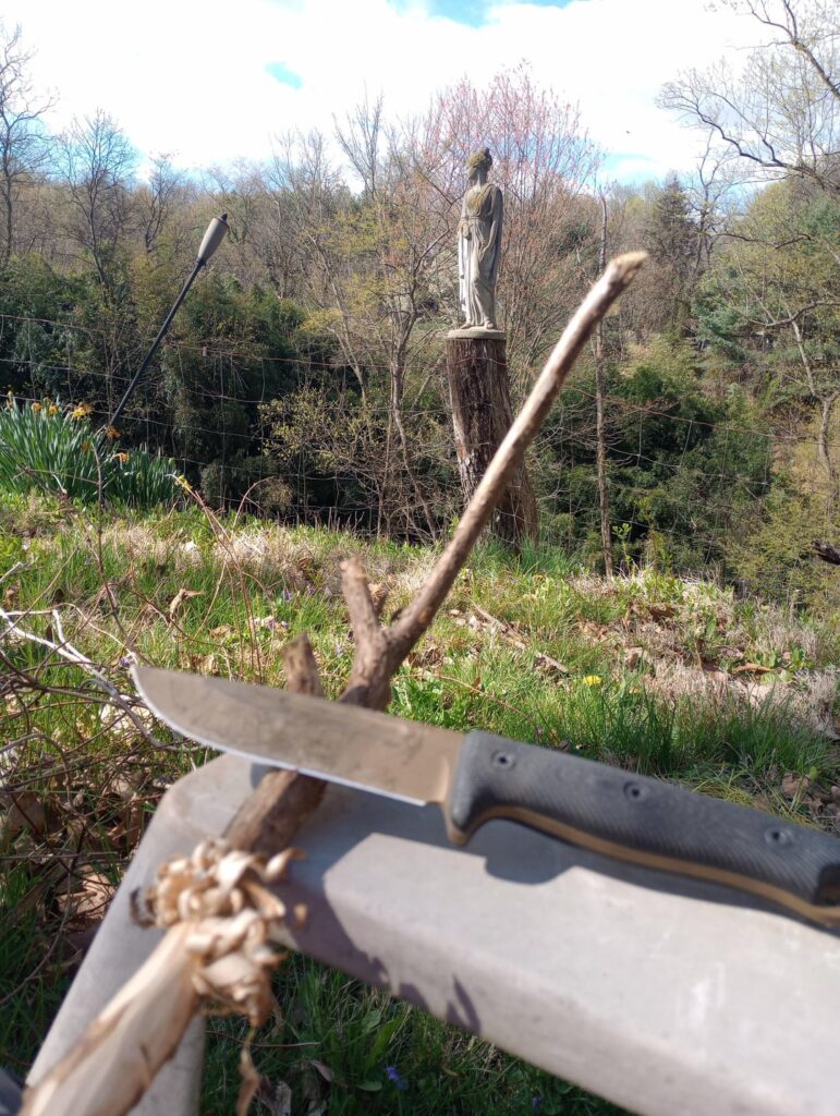 Vicon feather sticking