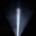 Low effort beams in the smoke from my chimney