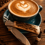 Mercury Hunting Lockback Stag Knife