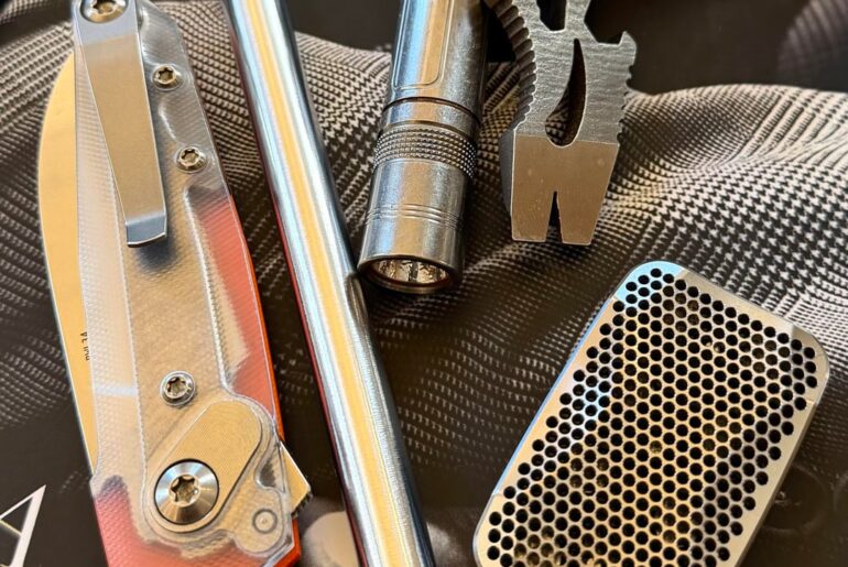 Killing time at Buck Mason…