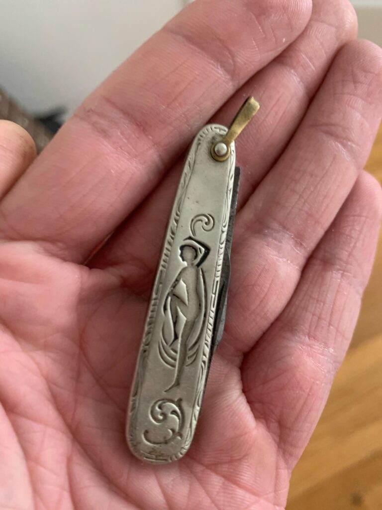 My great-grandpas pocket knife I found in the basement of his house