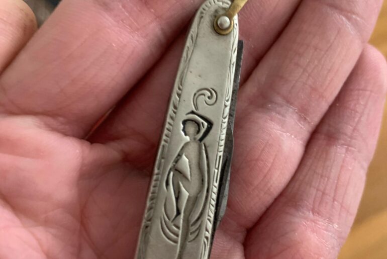 My great-grandpas pocket knife I found in the basement of his house